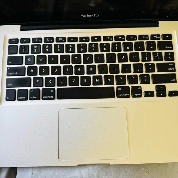 Apple Silver MacBook Pro Laptop with Iconic Design
